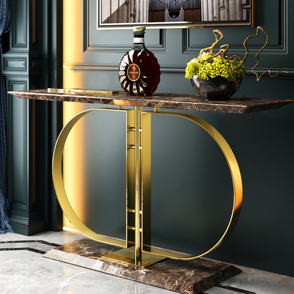 LUXORA CC1035 120/150cm Length Console Table Sintered Stone Countertop