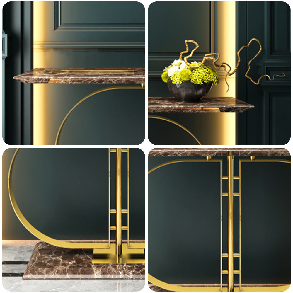 LUXORA CC1035 120/150cm Length Console Table Sintered Stone Countertop