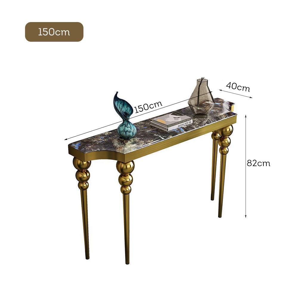 LUXORA CC1036 120/150cm Length Console Table Sintered Stone Countertop