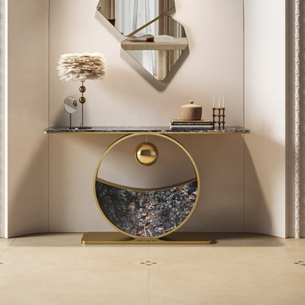 LUXORA CC1037 120/150cm Length Console Table Sintered Stone Countertop