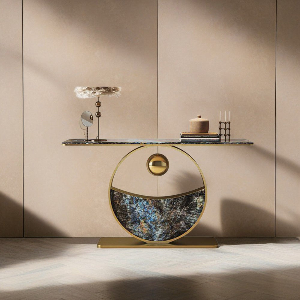 LUXORA CC1037 120/150cm Length Console Table Sintered Stone Countertop