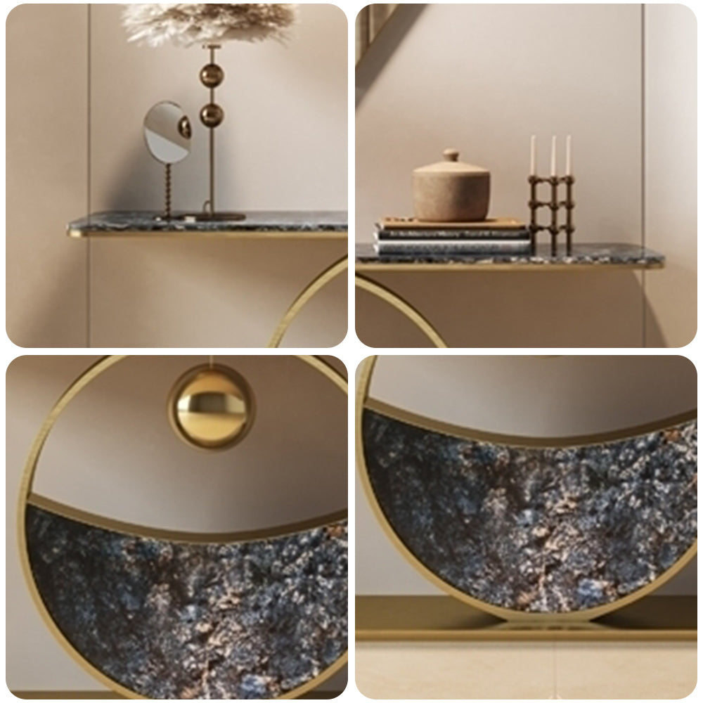 LUXORA CC1037 120/150cm Length Console Table Sintered Stone Countertop