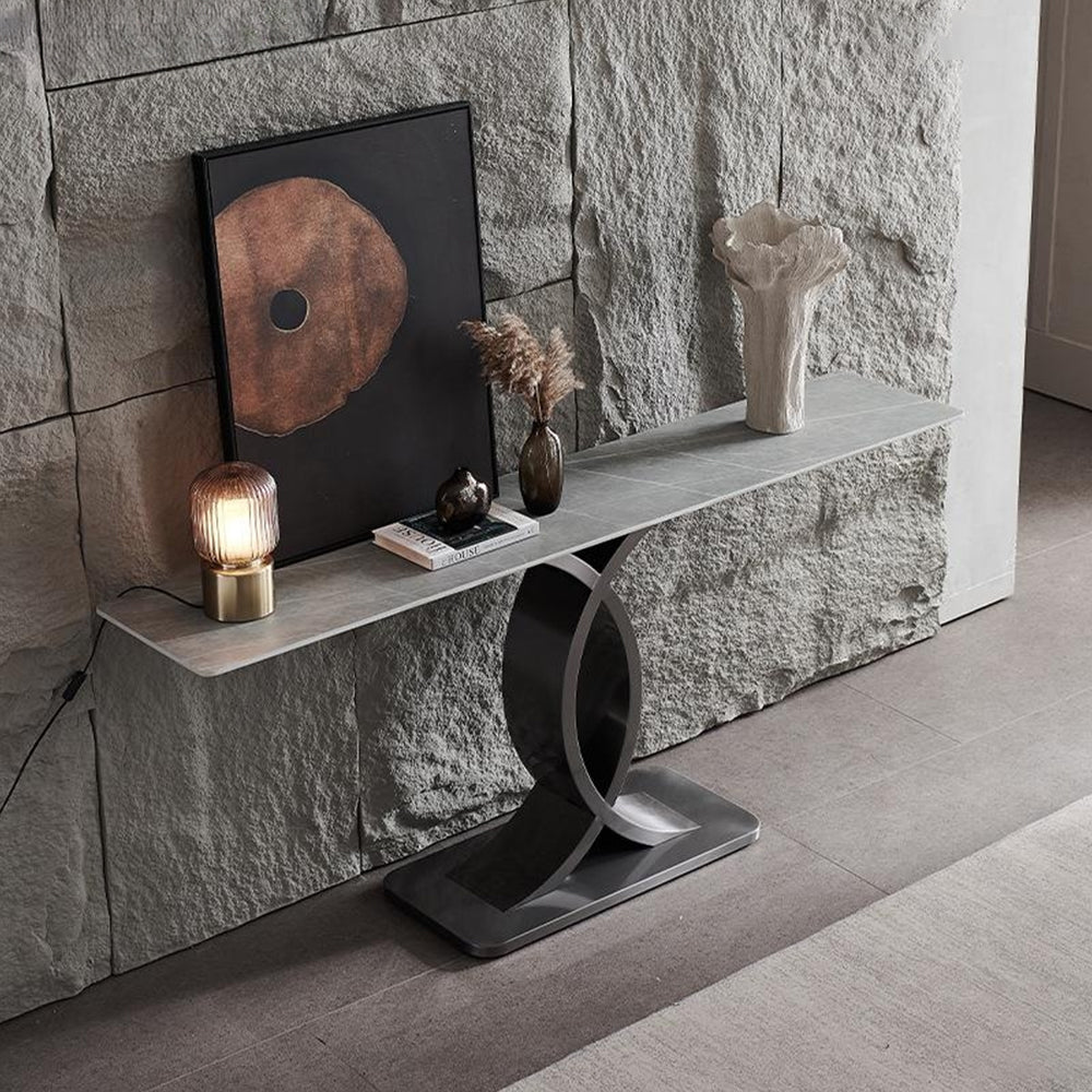 LUXORA CC1040 140/150/160cm Length Console Table Sintered Stone Countertop