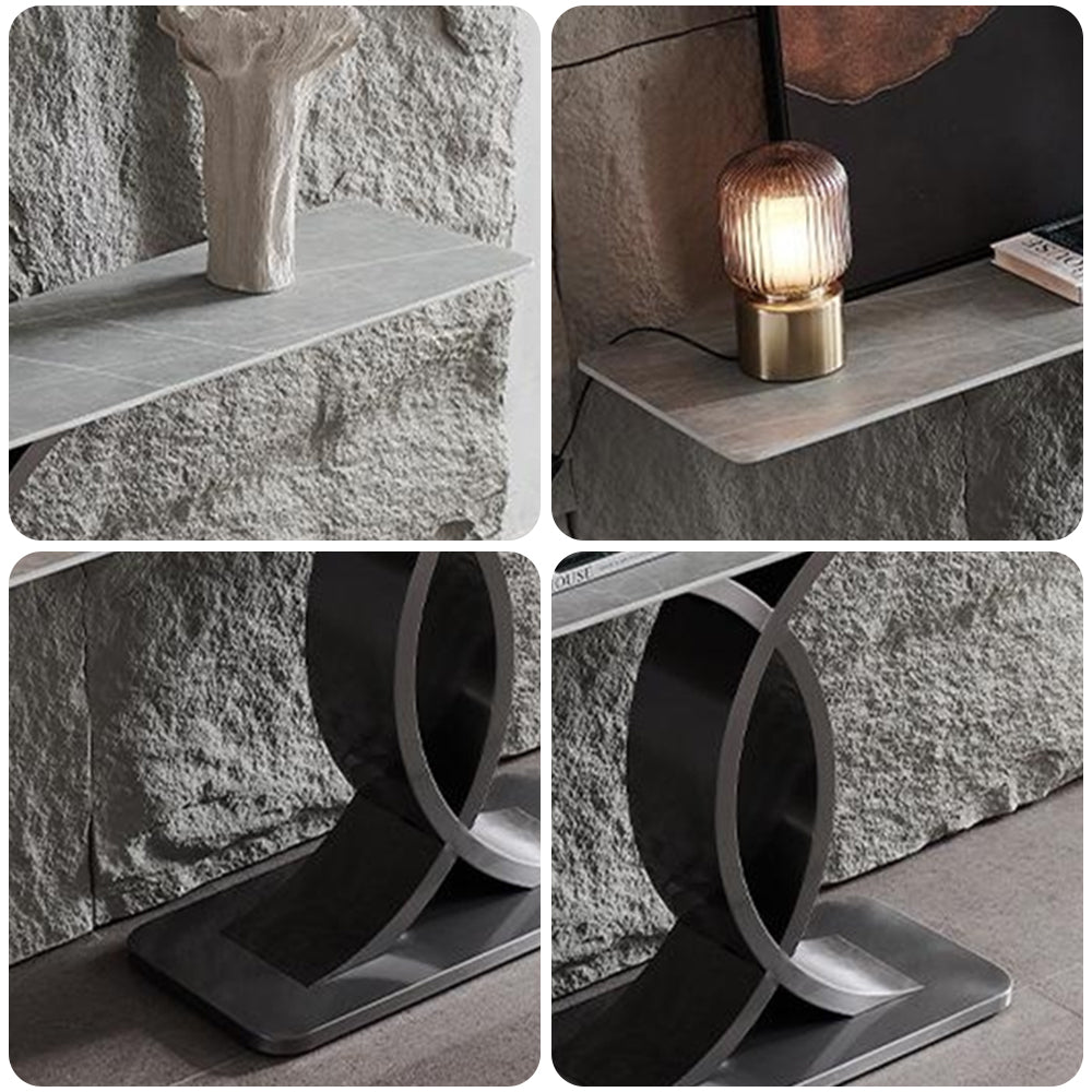 LUXORA CC1040 140/150/160cm Length Console Table Sintered Stone Countertop