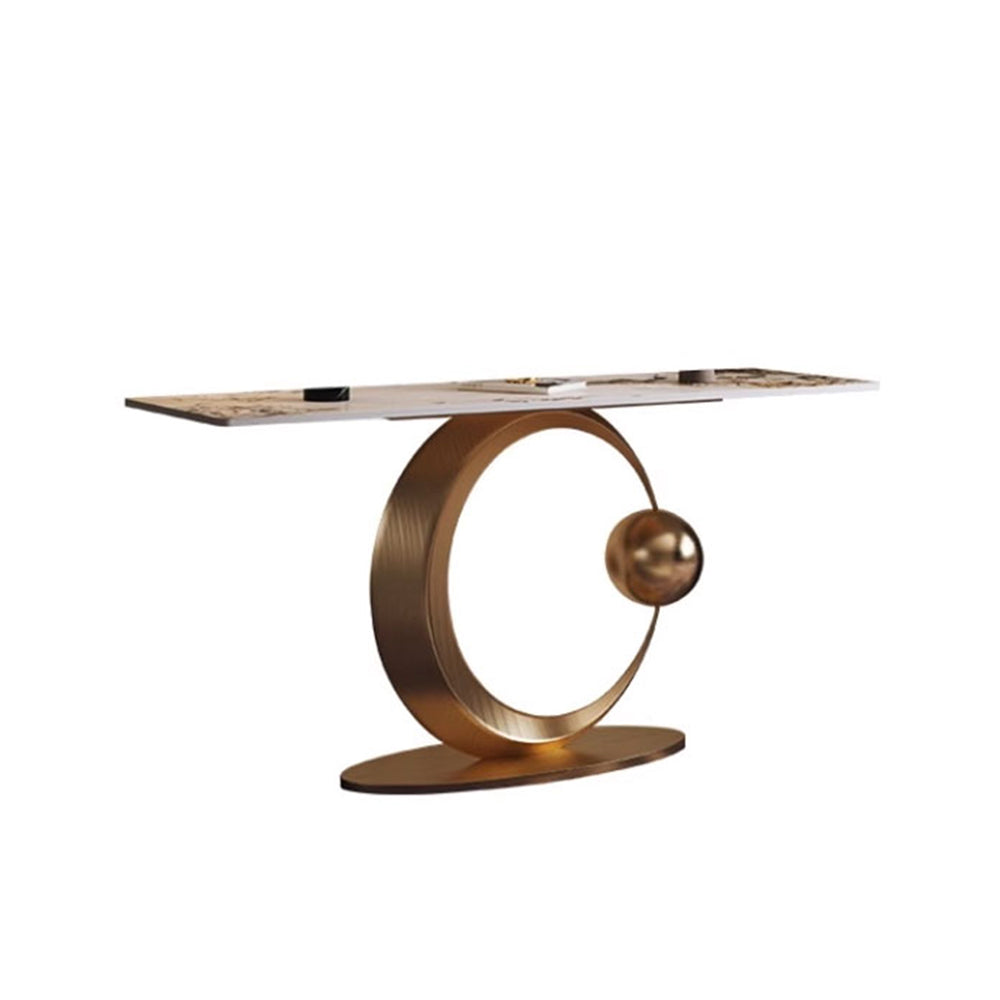 LUXORA CC1041 140/150/160cm Length Console Table Sintered Stone Countertop