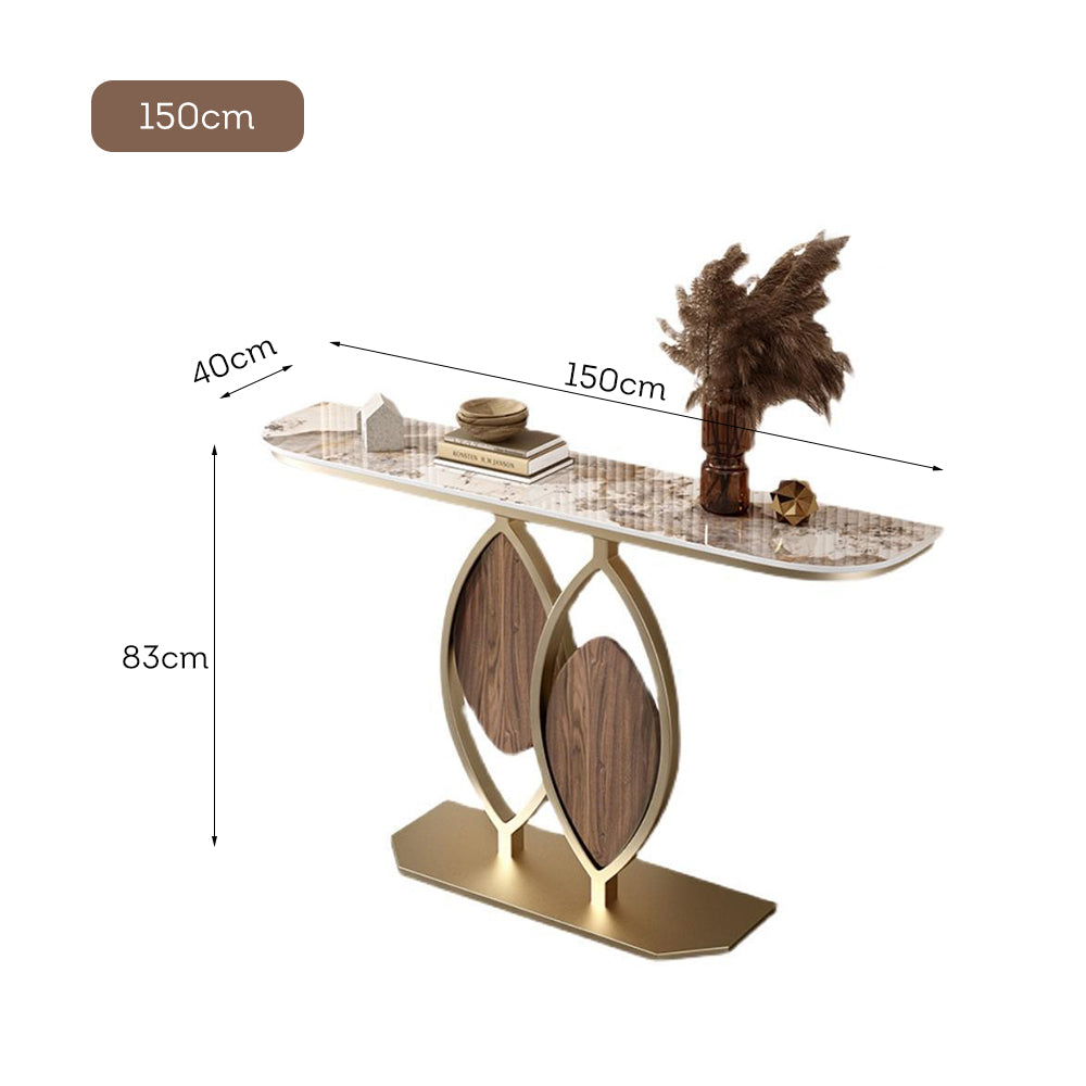 LUXORA CC1042 140/150/160cm Length Console Table Sintered Stone Countertop