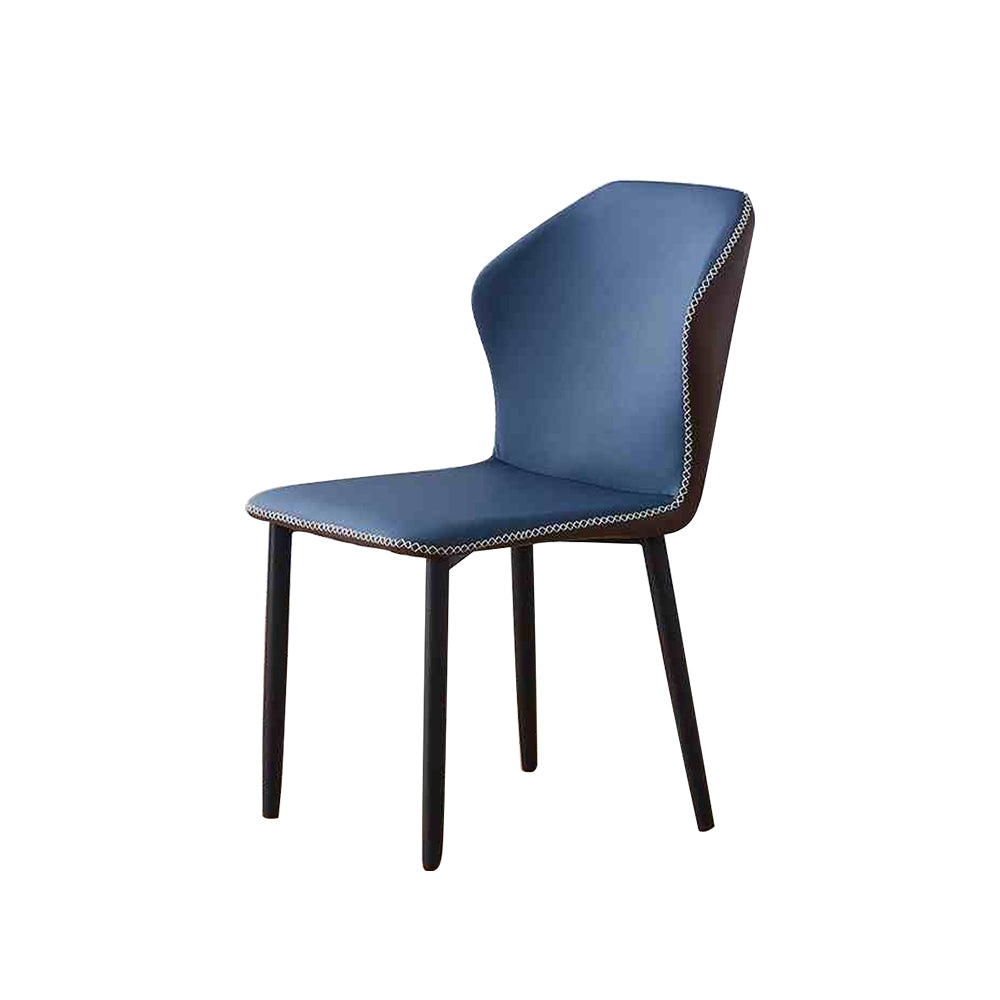 LIVARA DC1003 Modern Light Luxury Style Dining Chair Carbon Steel Legs