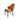 LIVARA DC1023 Faux Leather Fabric Dining Chair Carbon Steel Legs