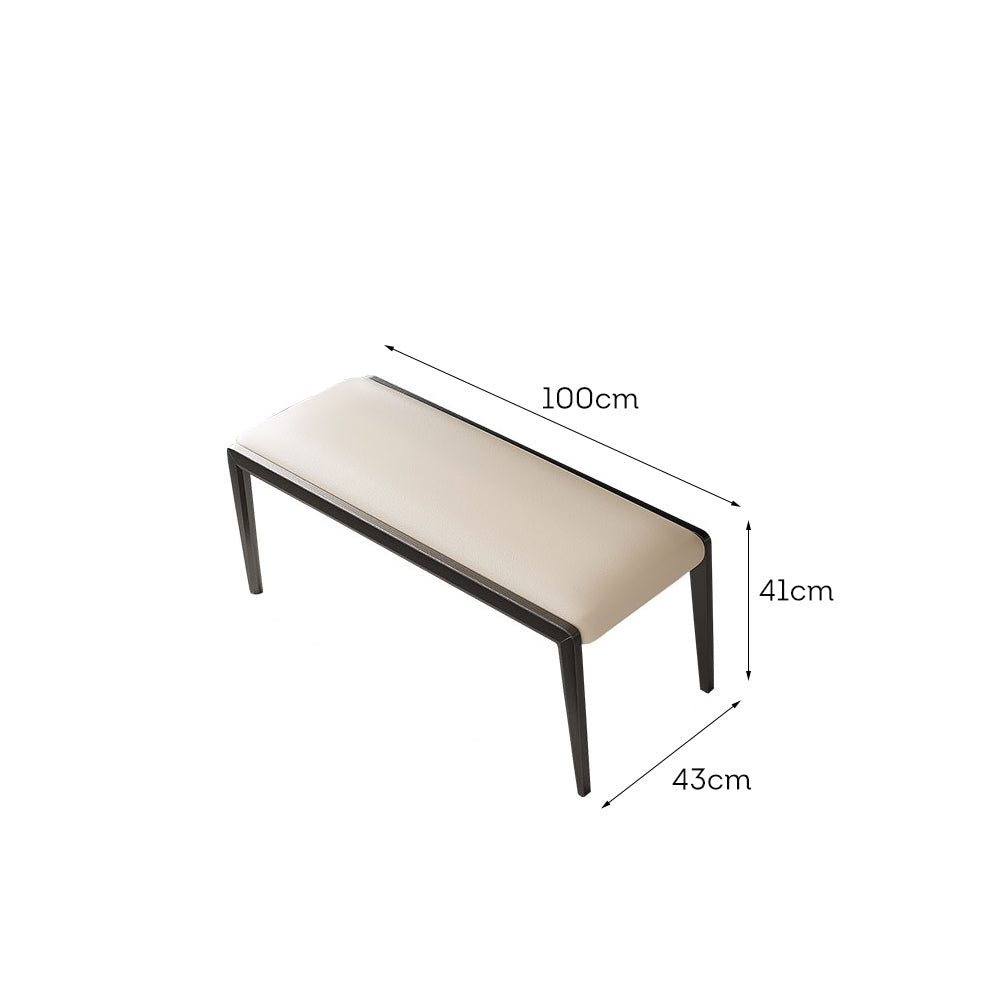 LIVARA DC1052 100cm Length Dining Chair/Bench Ash Wood Frame