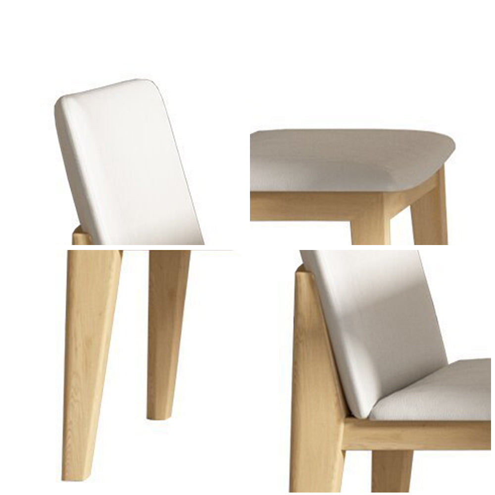 LIVARA DC1062 Modern Minimalist Style Dining Chair Ash Wood Frame