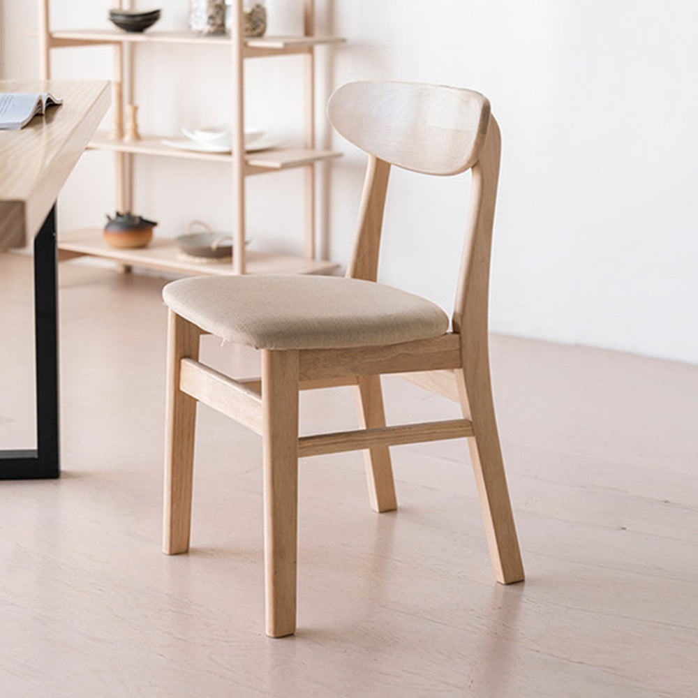 LIVARA DC1064 Modern Minimalist Style Dining Chair Ash Wood Frame