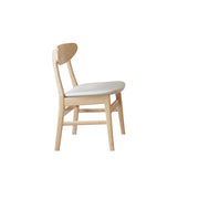 LIVARA DC1064 Modern Minimalist Style Dining Chair Ash Wood Frame