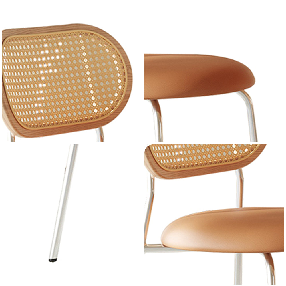 LIVARA DC1066 Minimalist Style Dining Chair Stainless Steel Legs