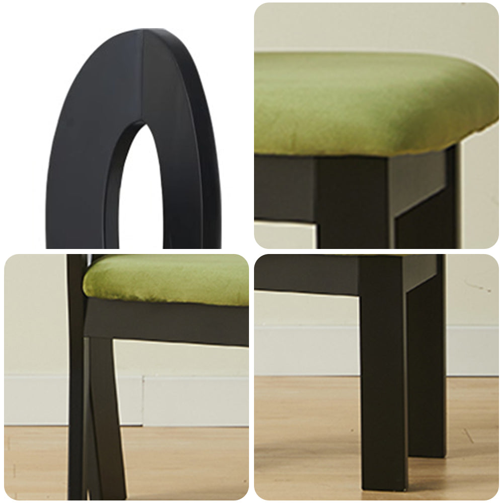 LIVARA DC1136 French Vintage Style Dining Chair Rubber Wood Frame