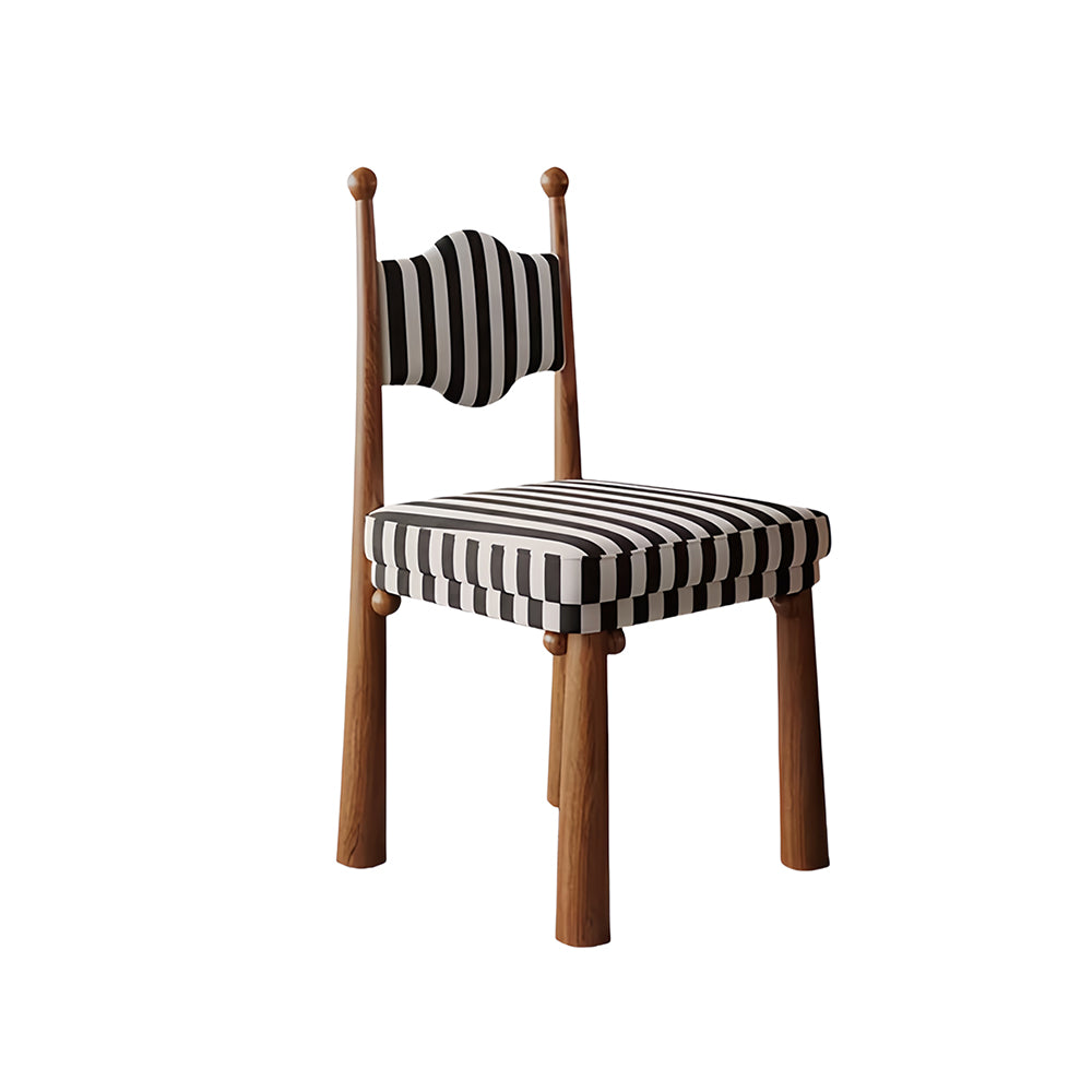 LIVARA DC1141 Vintage Style Dining Chair Ash Wood Frame