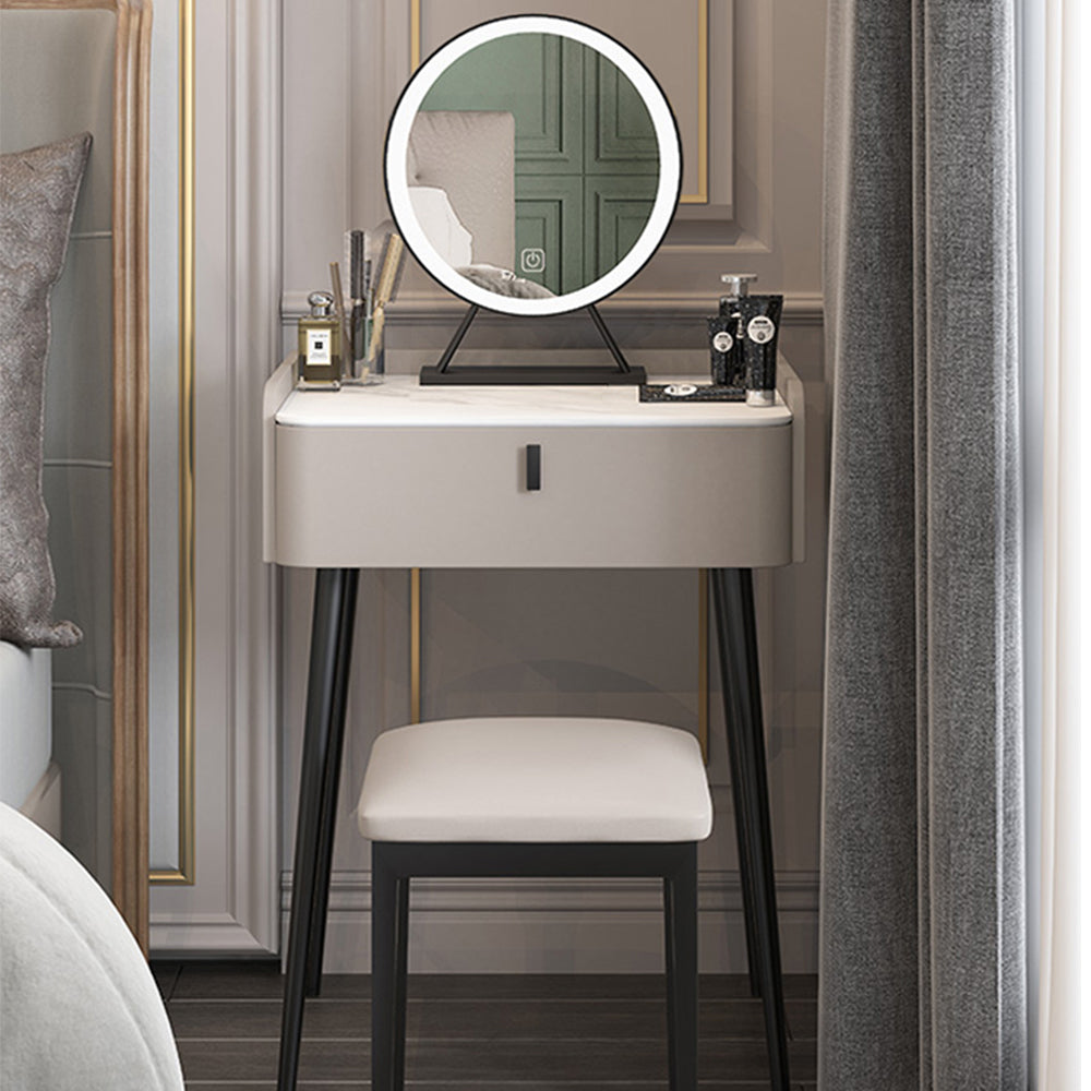 LIVARA DR1020 60cm Rock Countertop Solid Wood Cabinet Dressing Table