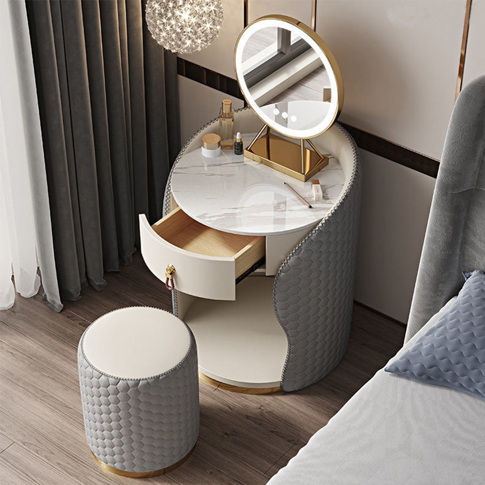 LIVARA DR1052 60cm Pull-out Design Solid Wood Drawer Dressing Table