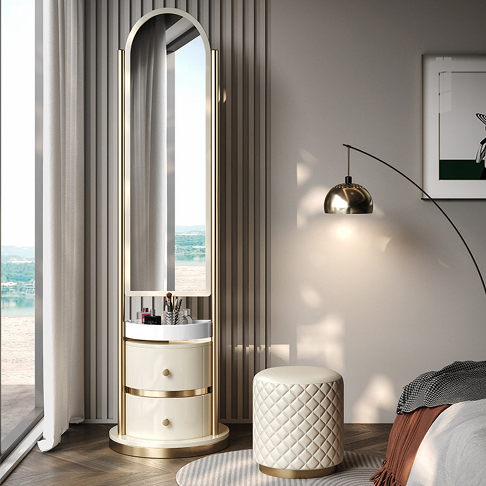 LIVARA DR1055 50cm Multi-Functional Rotating Storage Dressing Table