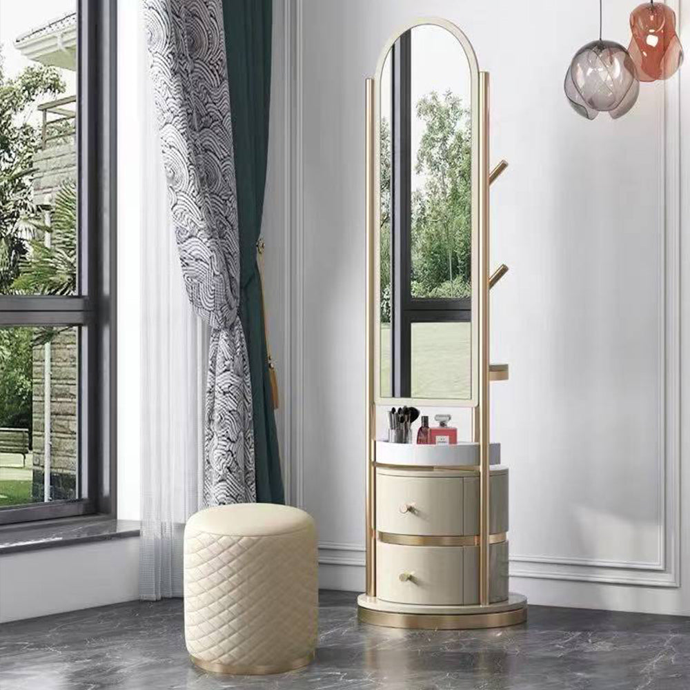 LIVARA DR1055 50cm Multi-Functional Rotating Storage Dressing Table