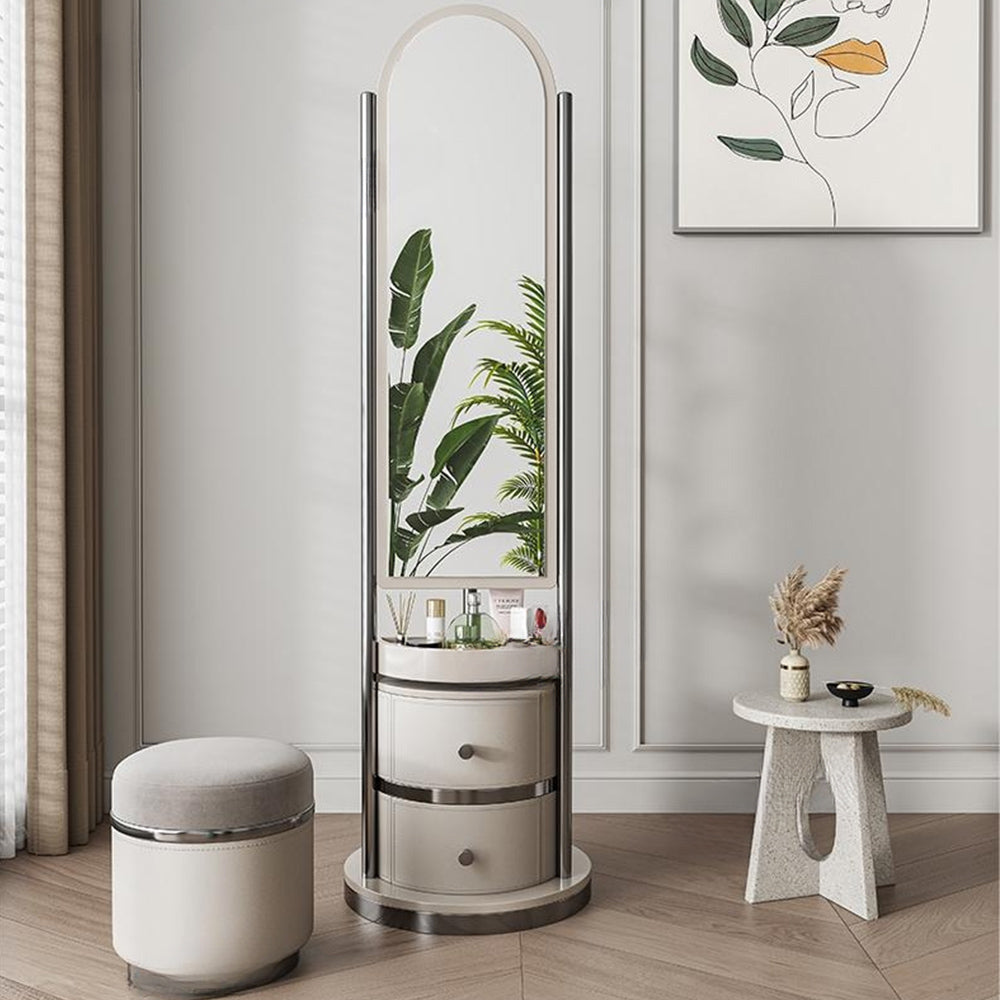 LIVARA DR1056 50cm Multi-Functional Rotating Storage Dressing Table