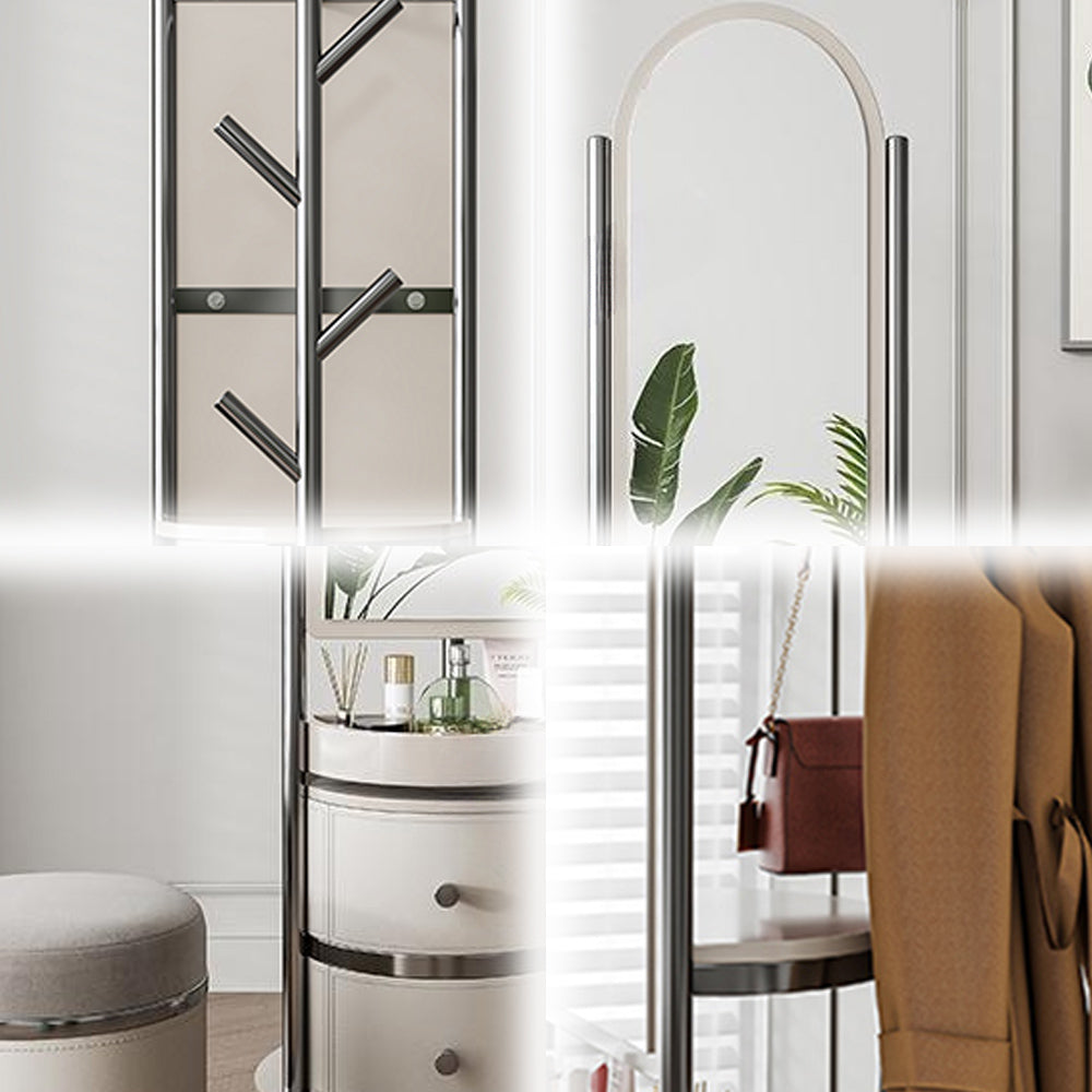 LIVARA DR1056 50cm Multi-Functional Rotating Storage Dressing Table