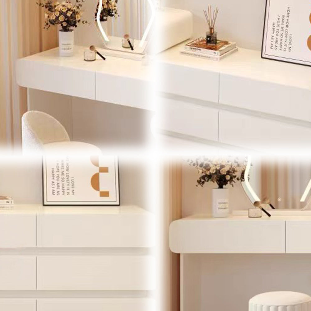 LUXORA DR1061 80-120cm Expandable Solid wood Tabletop Dressing Table