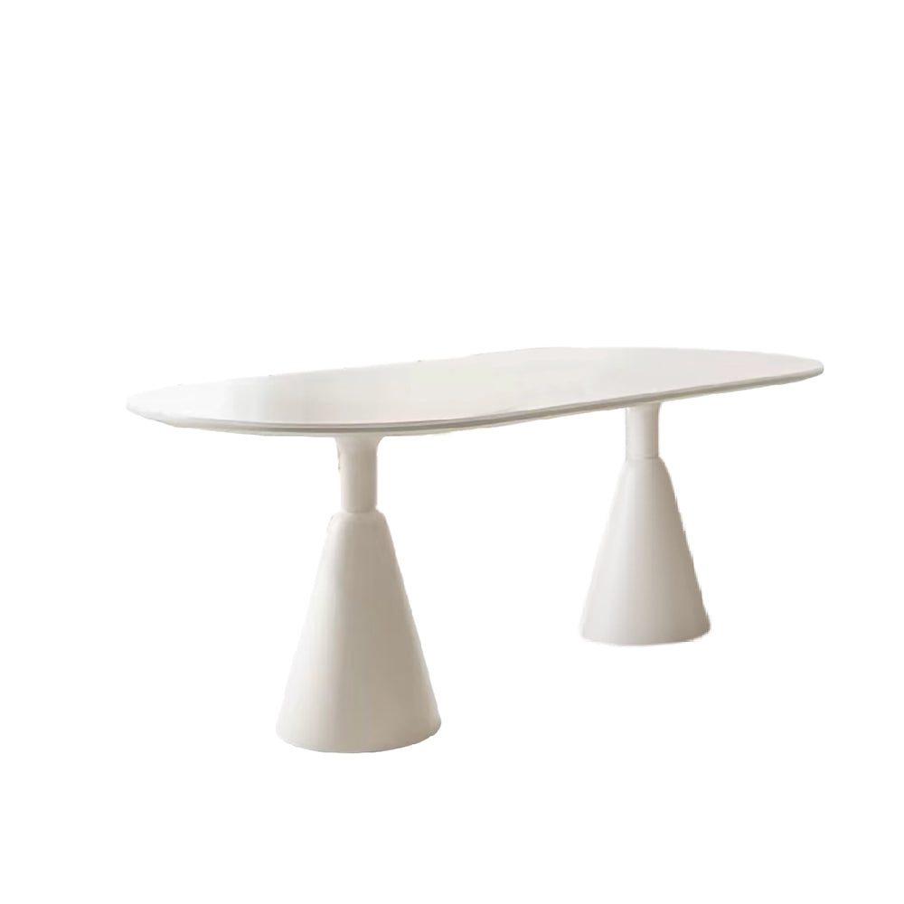 LIVARA DT1001 Minimalist Style 140-160-180cm Sintered Stone Dining Table and Chairs