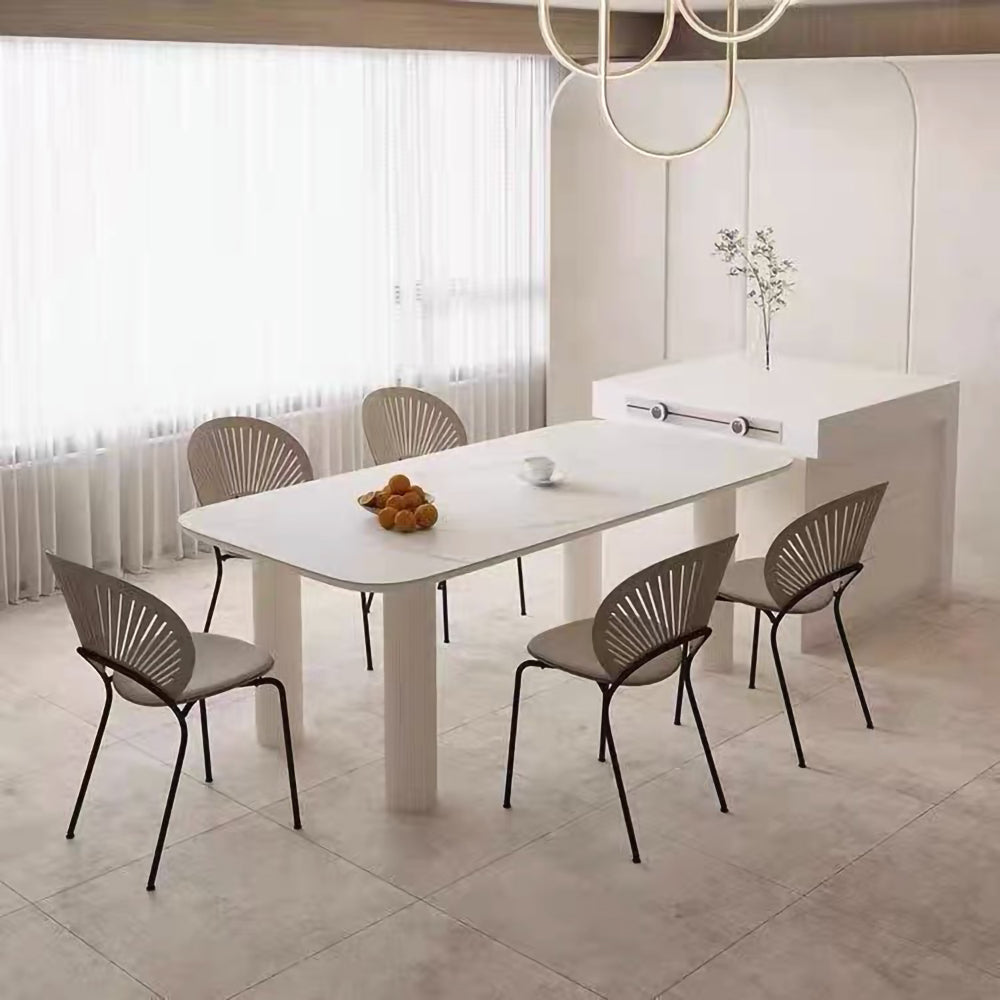LIVARA DT1002 Minimalist Style 140cm Sintered Stone Dining Table
