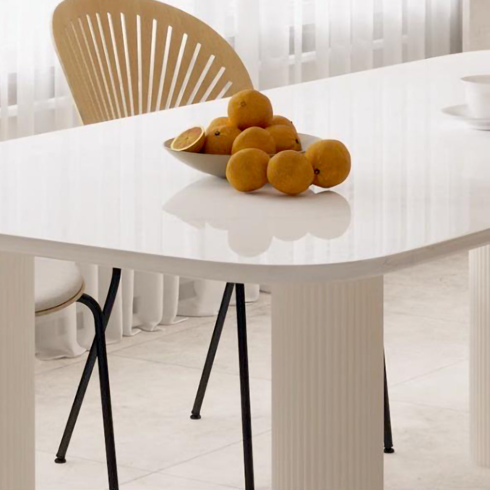 LIVARA DT1002 Minimalist Style 140cm Sintered Stone Dining Table