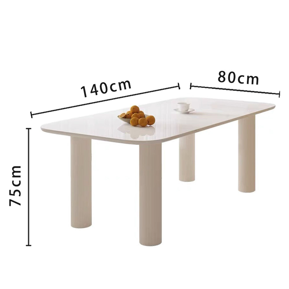 LIVARA DT1002 Minimalist Style 140cm Sintered Stone Dining Table