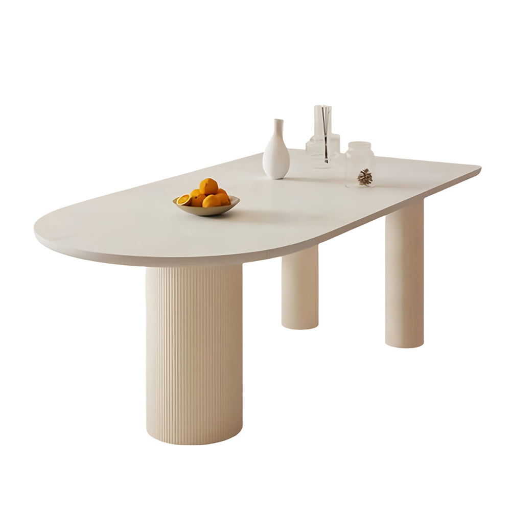 LUXORA DT1012 Minimalist Style 140-160-180cm Sintered Stone Dining Table