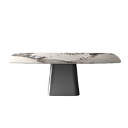 LIVARA DT1014 Minimalist Style 140-160-180cm Sintered Stone Dining Table