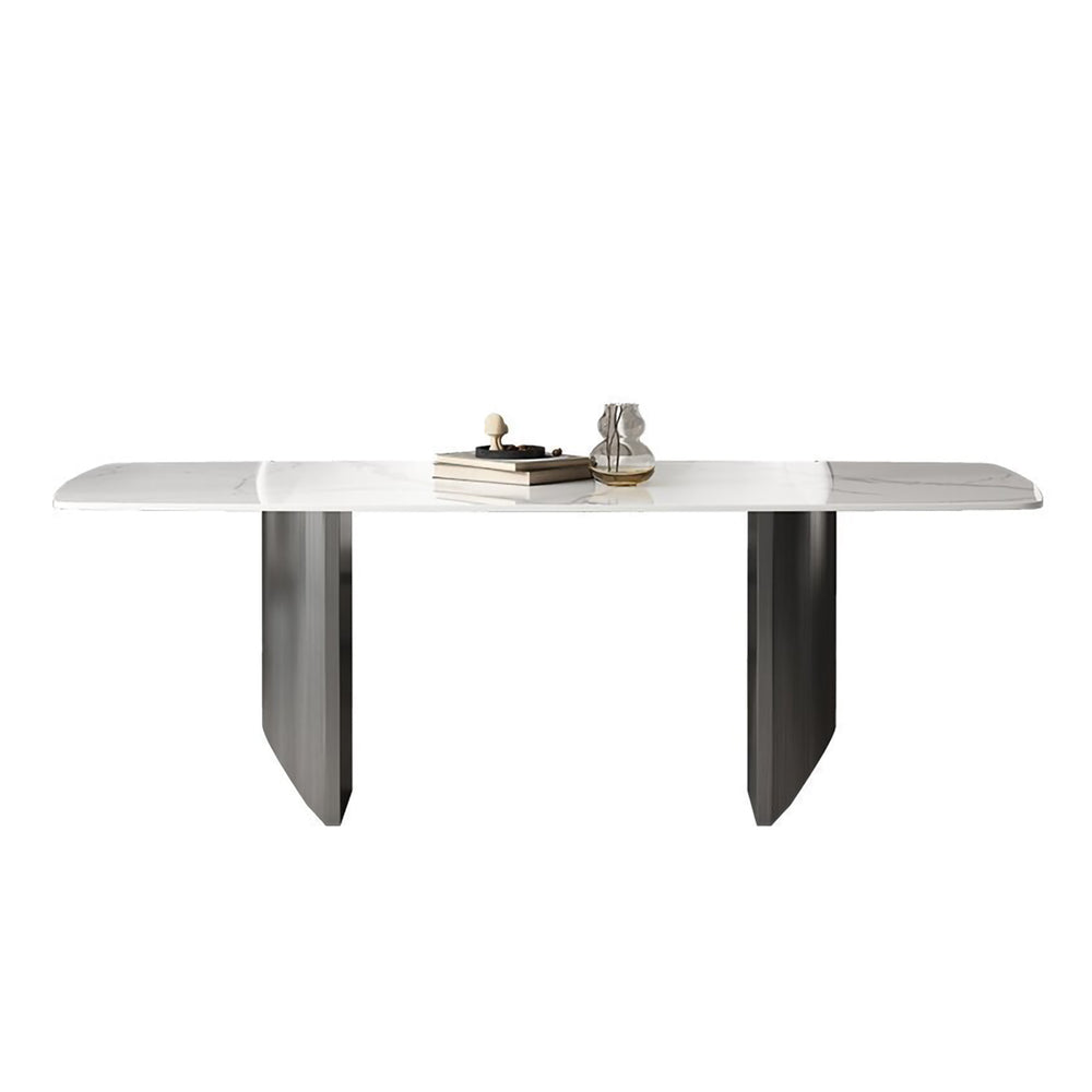 LIVARA DT1031 Modern Minimalist Style 140-160-180cm Sintered Stone Dining Table