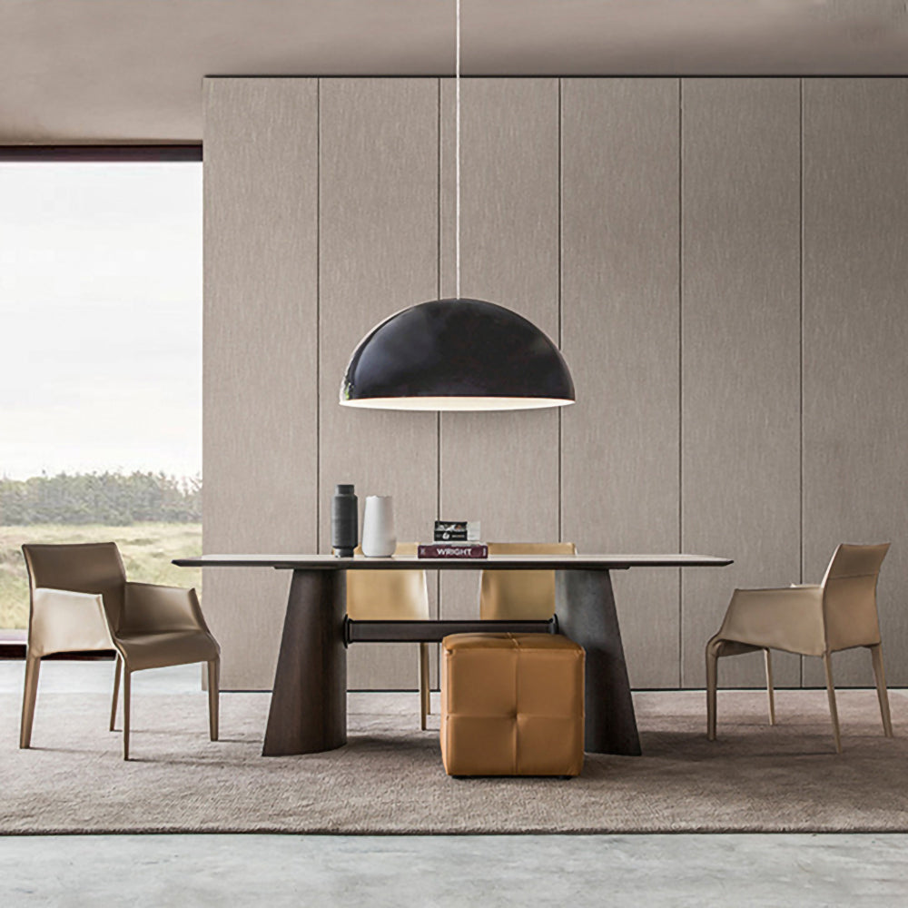 LUXORA DT1032 Minimalist Style 140-160-180cm Sintered Stone Dining Table