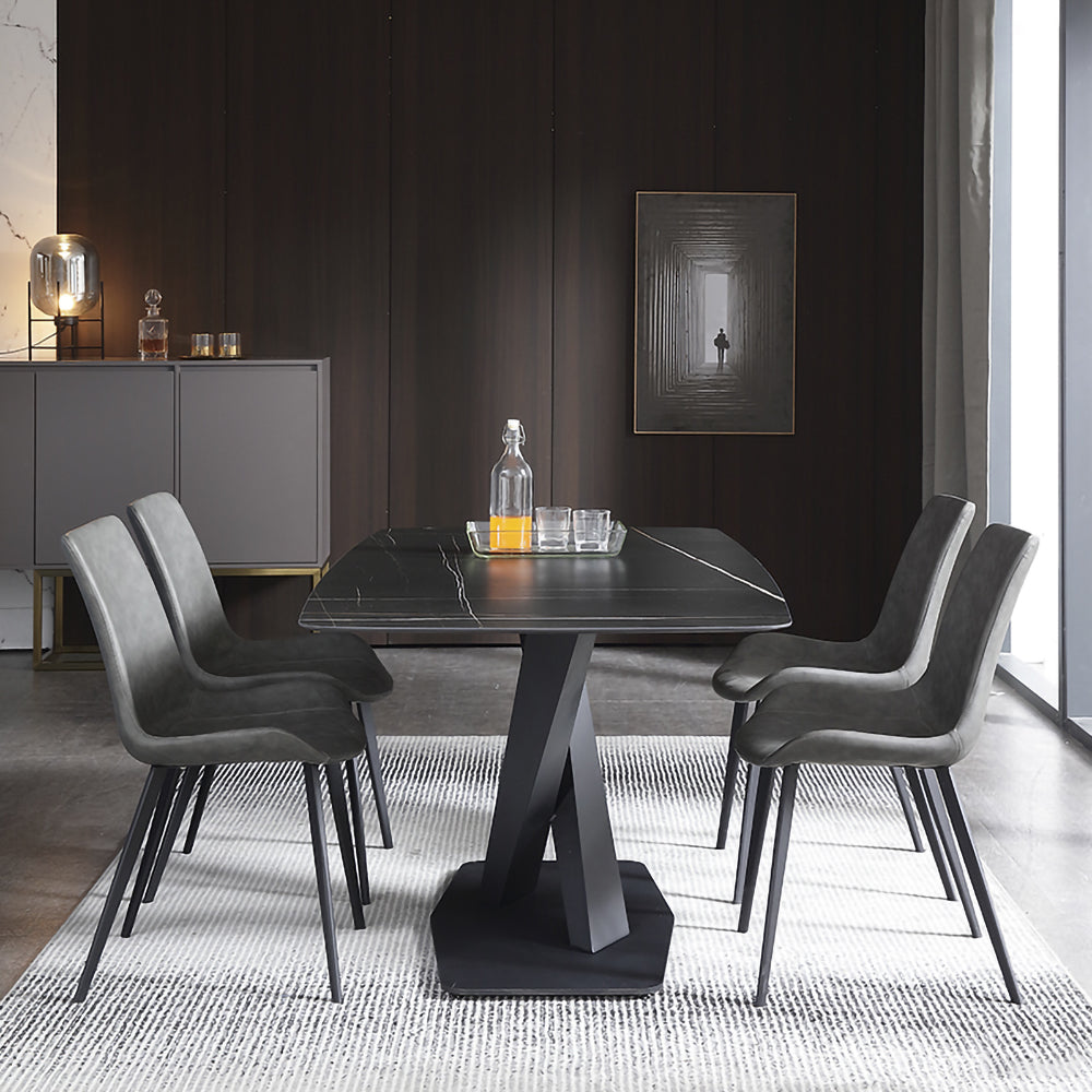 LIVARA DT1040 Modern Simplicity Style 140-160-180-200cm Sintered Stone Dining Table