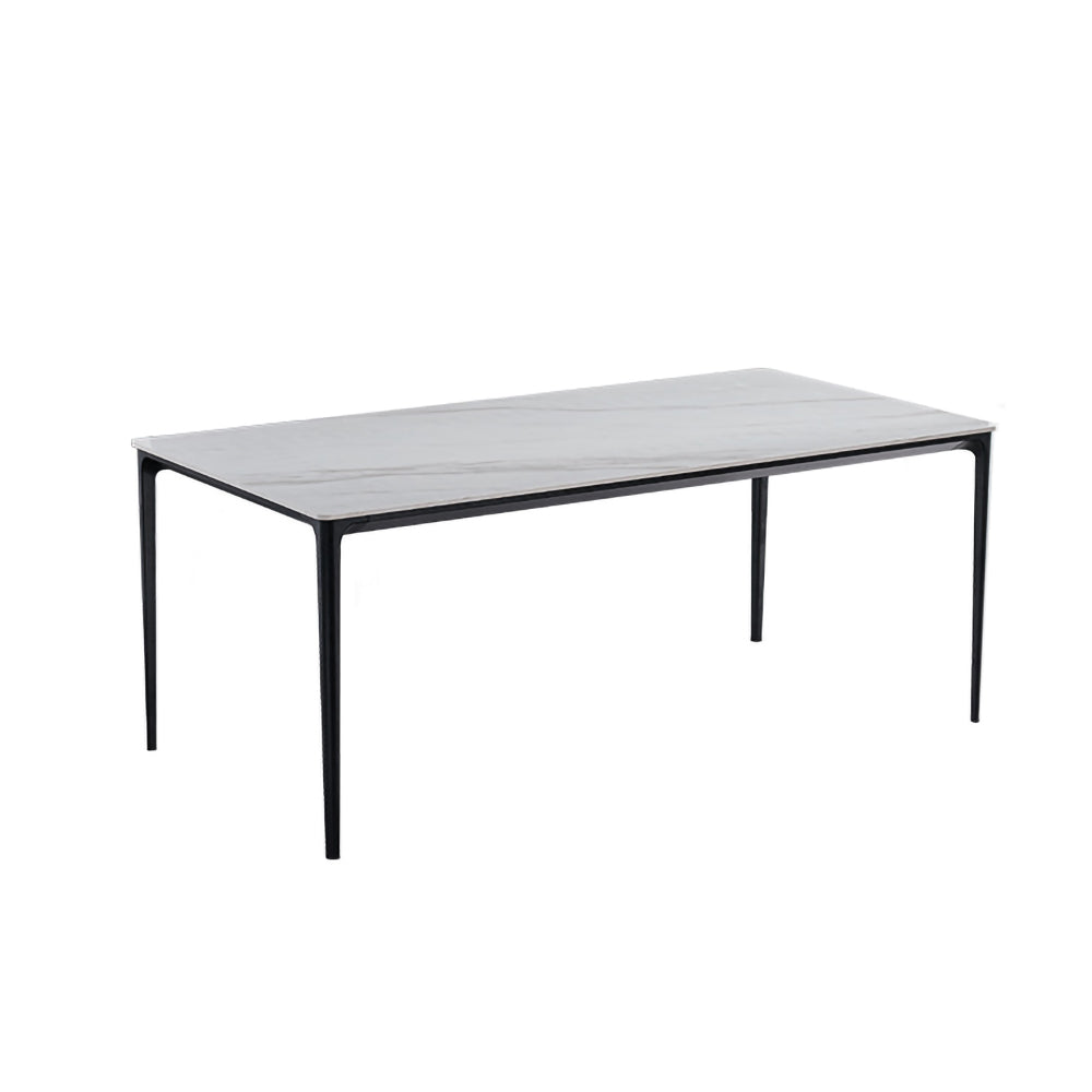 LIVARA DT1041 Minimalist Style 140-160-180cm Sintered Stone Dining Table
