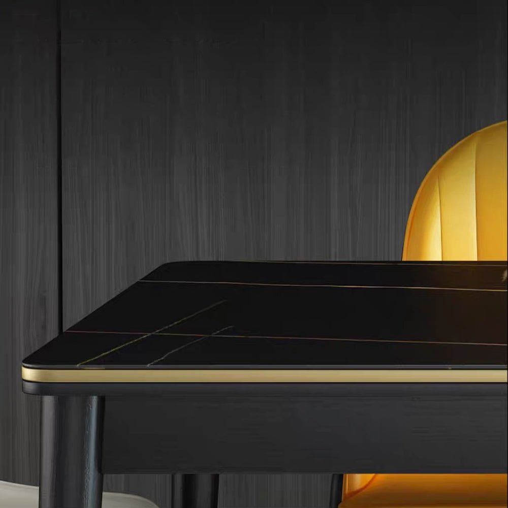 LIVARA DT1044 Light Luxury Style 130-140-150cm Sintered Stone Dining Table