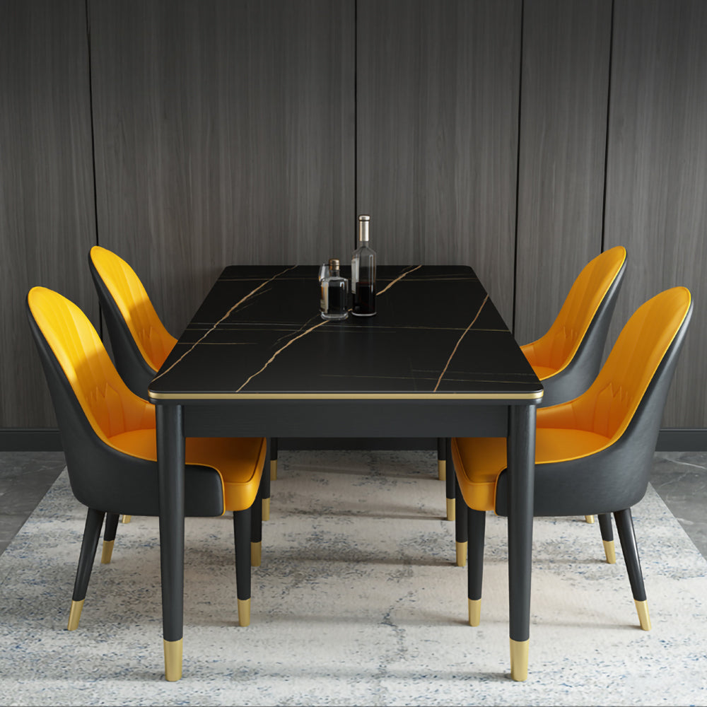 LIVARA DT1044 Light Luxury Style 130-140-150cm Sintered Stone Dining Table