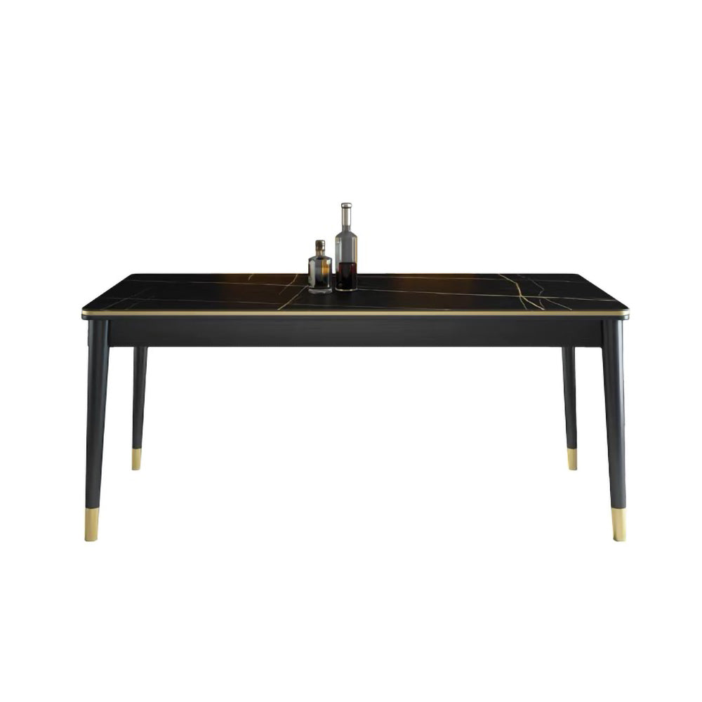 LIVARA DT1044 Light Luxury Style 130-140-150cm Sintered Stone Dining Table