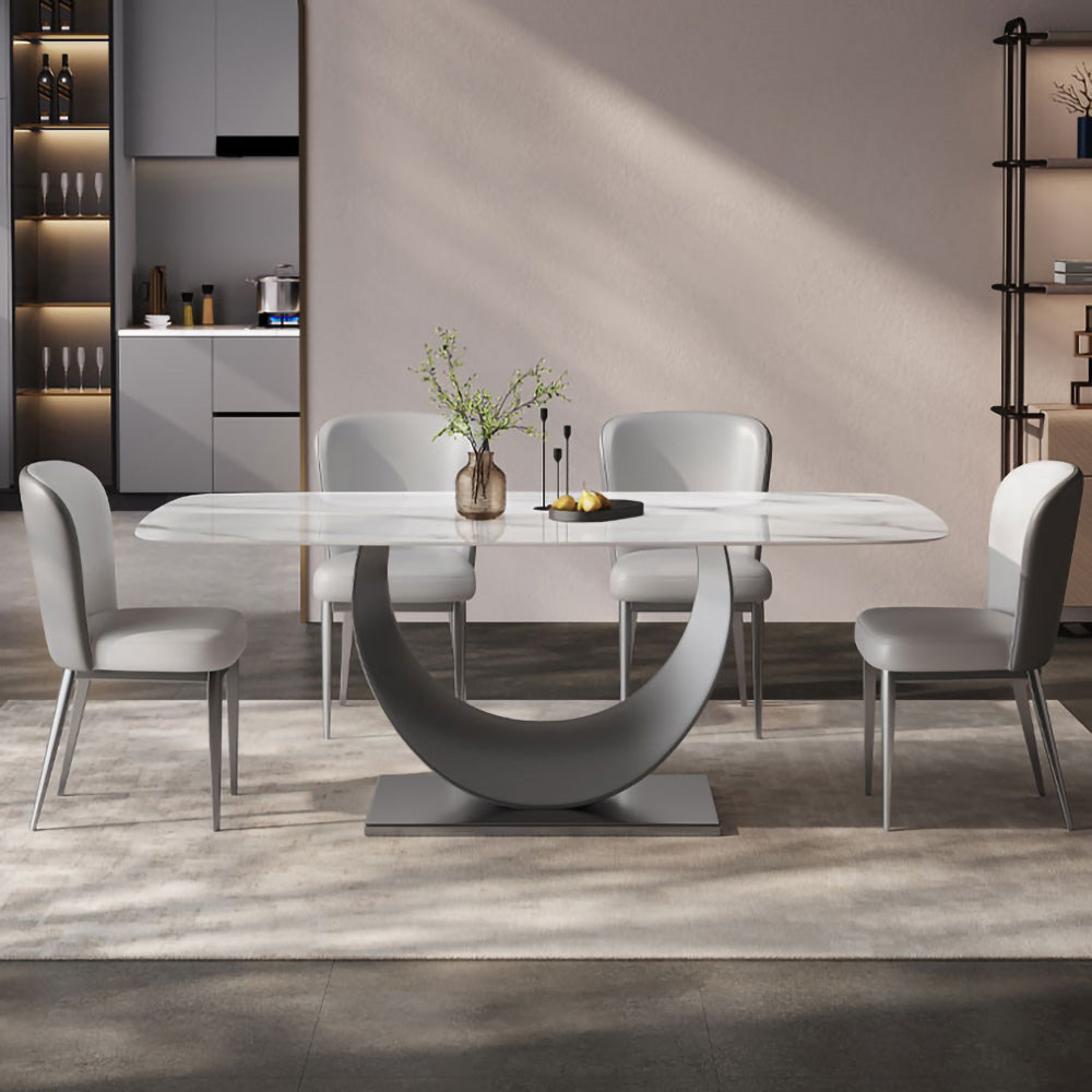 LUXORA DT1062 Modern Simplicity Style 140-160-180cm Sintered Stone Dining Table