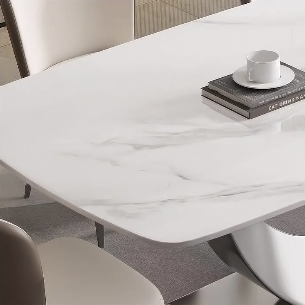 LUXORA DT1062 Modern Simplicity Style 140-160-180cm Sintered Stone Dining Table