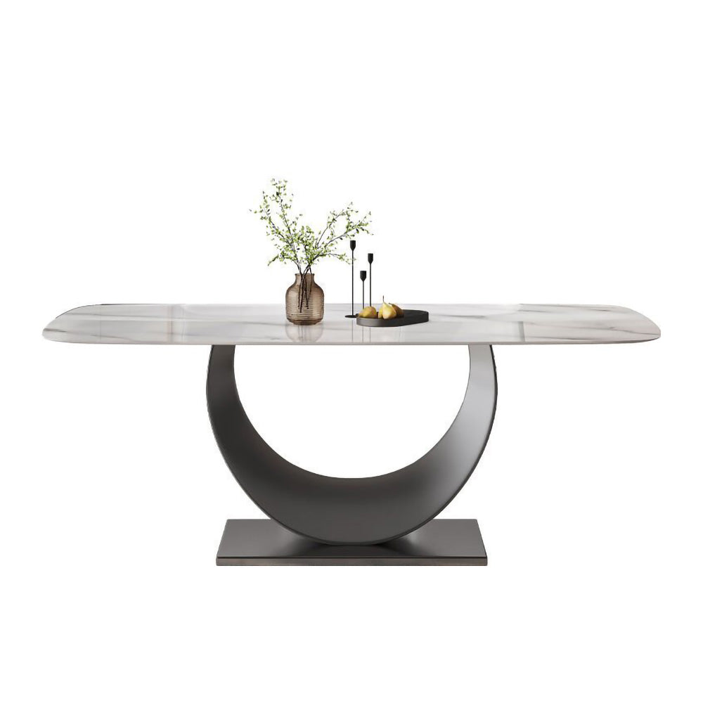 LUXORA DT1062 Modern Simplicity Style 140-160-180cm Sintered Stone Dining Table