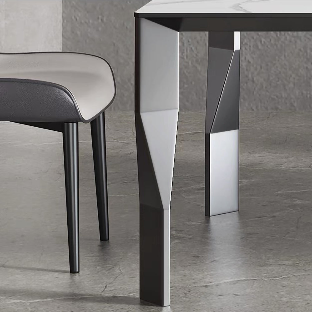 LIVARA DT1075 Minimalist Style 140-160-180cm Sintered Stone Dining Table