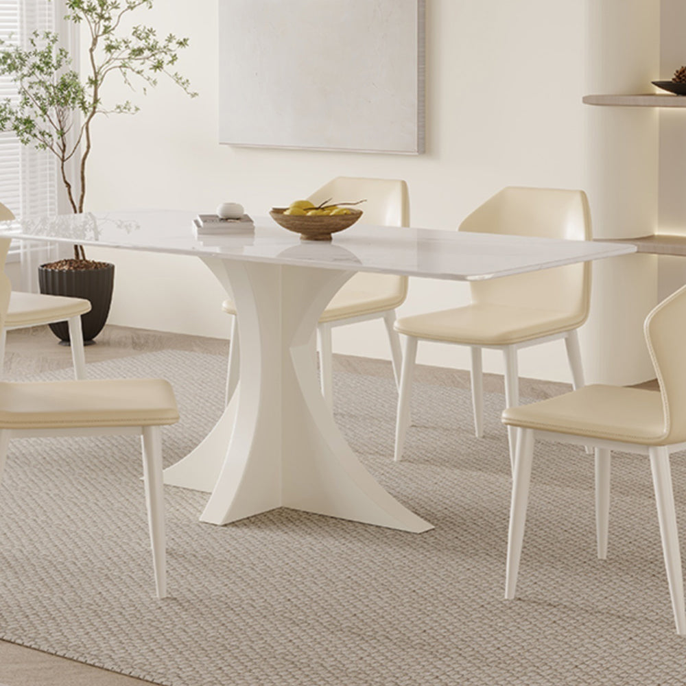 LUXORA DT1090 Minimalist Style 120-140-160-180cm Sintered Stone Dining Table