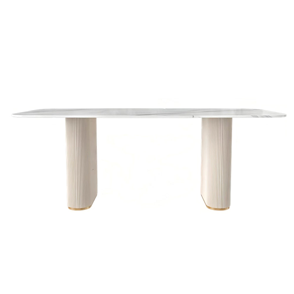 LUXORA DT1091 140/160/180cm Length Dining Table High-quality Sintered Stone Tabletop