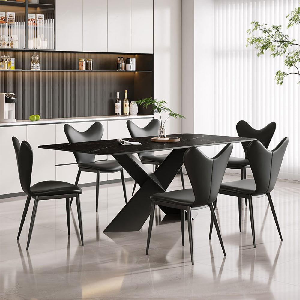 LIVARA DT1165 Modern Simplicity Style 130-140-160-180cm Sintered Stone Dining Table