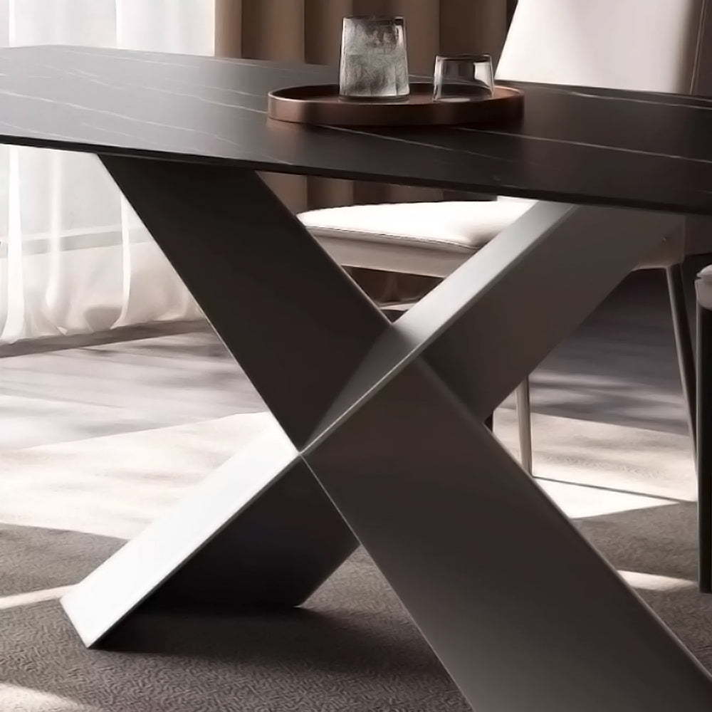 LIVARA DT1165 Modern Simplicity Style 130-140-160-180cm Sintered Stone Dining Table