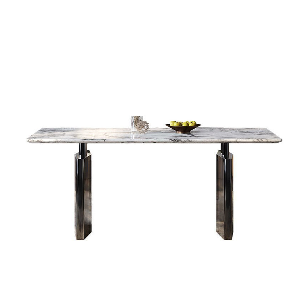LIVARA DT1174 140/160/180cm Length 12mm Thickness Sintered Stone Tabletop Dining Table