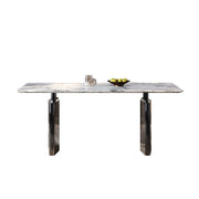 LIVARA DT1174 140/160/180cm Length 12mm Thickness Sintered Stone Tabletop Dining Table