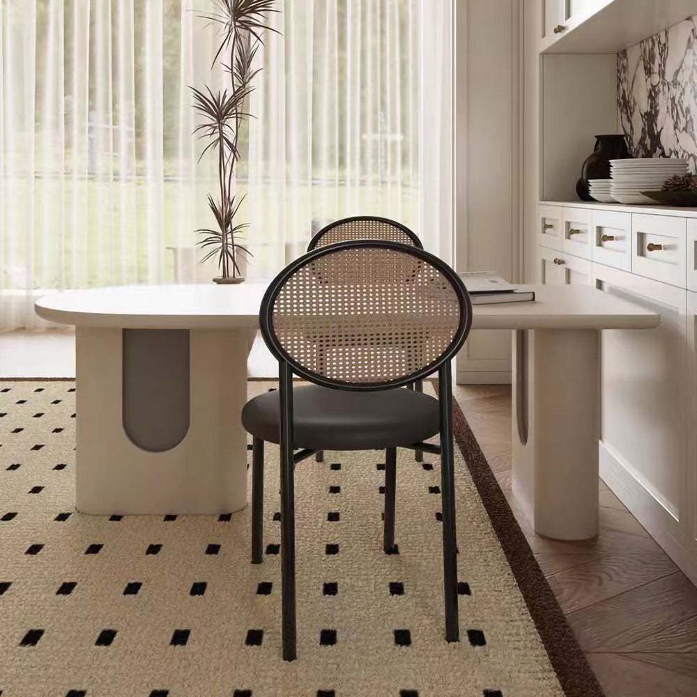 LUXORA DT1272 Minimalist Style 140-160-180cm Sintered Stone Dining Table